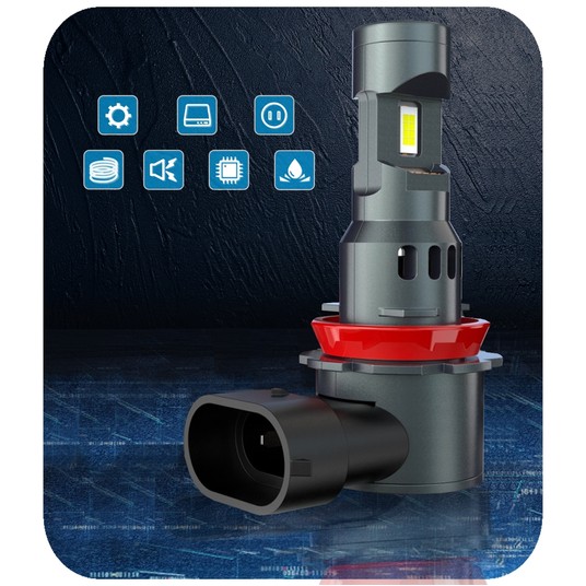 EM Automotive® Zestaw Żarówek LED X90 H11 Plug and Play Komplet 2 Sztuki -zdjęcie numer 5