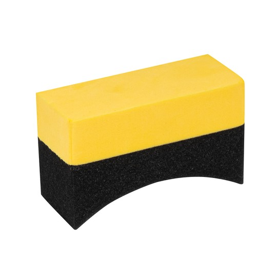 Gąbka aplikator do opon samochodowych 95x35x65 mm AMIO-02519 -zdjęcie numer 1