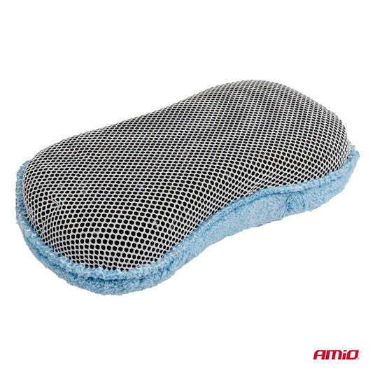 Gąbka do mycia czyszczenia sprzątania z mikrofibry Cwash-01 AMIO-01746 -zdjęcie numer 3