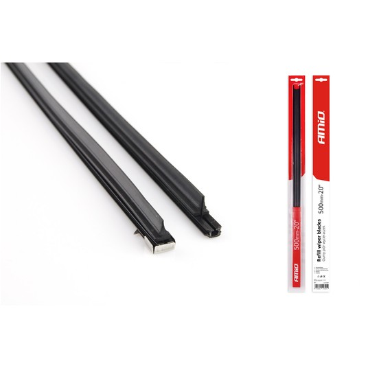 Gumki piór AMiO Refill wiper blades 500mm 20" 2szt -photo number 1