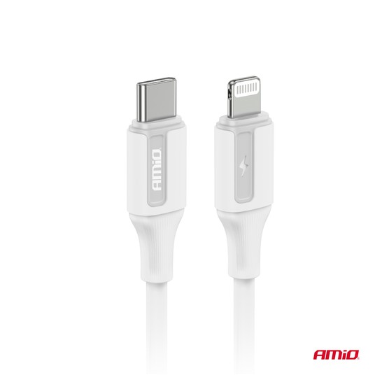 Kab. do ład. USB-C - IPHONE LIGHTNING 20W 100cm -photo number 3