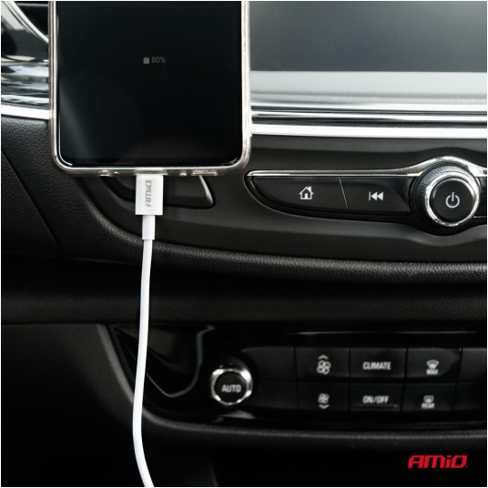 Kabel do ładowania USB-C - LIGHTNING IPHONE PD 20W 100cm FullLINK -zdjęcie numer 5
