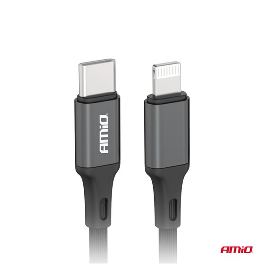 Kabel do ładowania USB-C - LIGHTNING IPHONE PD 20W 100cm FullLINK -zdjęcie numer 3