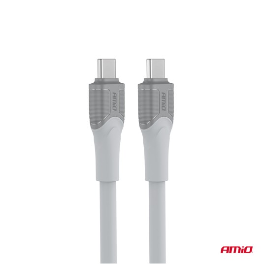 Kabel do łądowania USB-C USB-C 60W 300cm FullLINK model X111 transmisja danych AMIO-04293 -zdjęcie numer 3