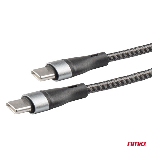 Kabel USB-C + USB-C 100 cm FullLINK UC-16 -photo number 4