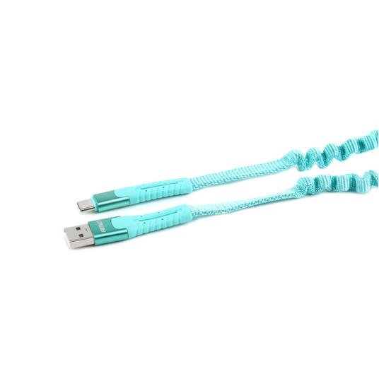 Kabel USB USB-C sprężynujący 1.2 m UC-14 -photo number 4
