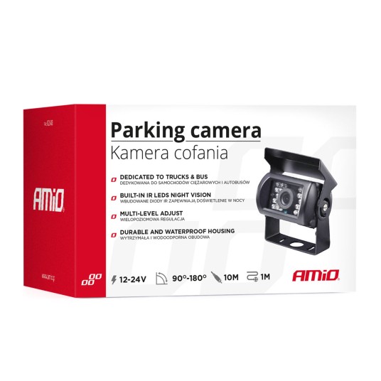 Kamera cofania parkowania IR HD-501 Night Vision AMIO-02643 -zdjęcie numer 2