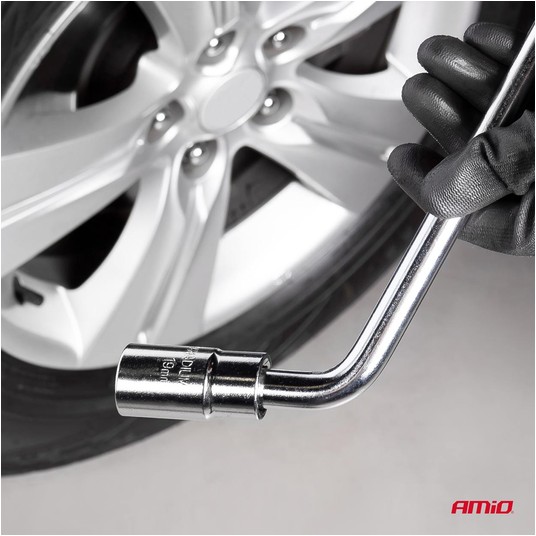 Klucz do kół teleskopowy TWW 17 mm 19 mm AMIO-01037 -zdjęcie numer 8