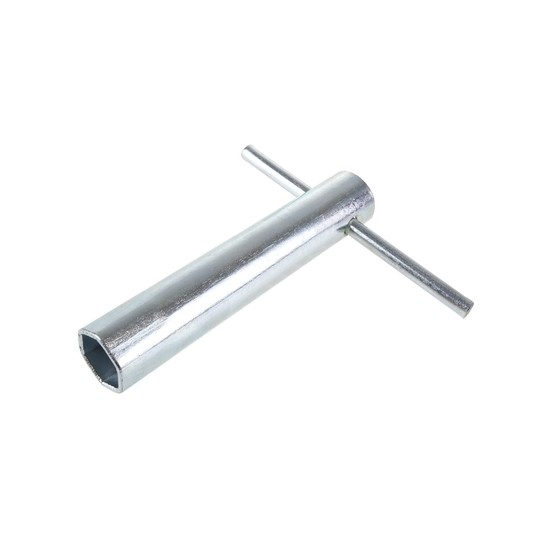 Klucz do świec rurkowy 16 mm, długość 14,5 cm -zdjęcie numer 1