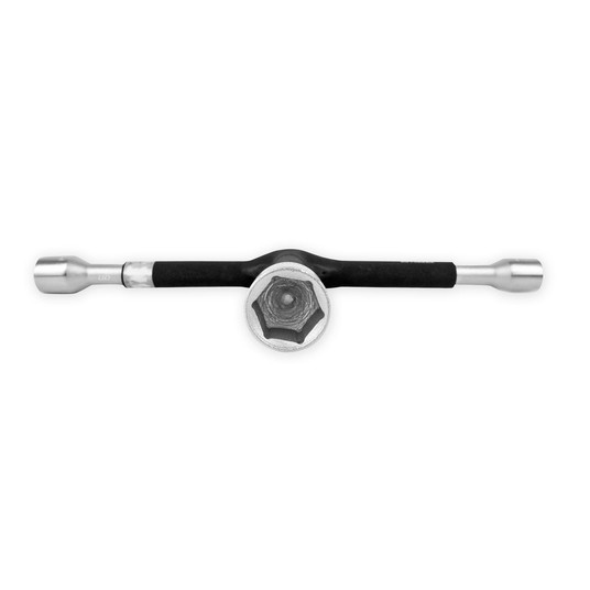 Klucz krzyżakowy gumowany 17 mm 19 mm 21 mm 1/2" AMIO-02402 -zdjęcie numer 2