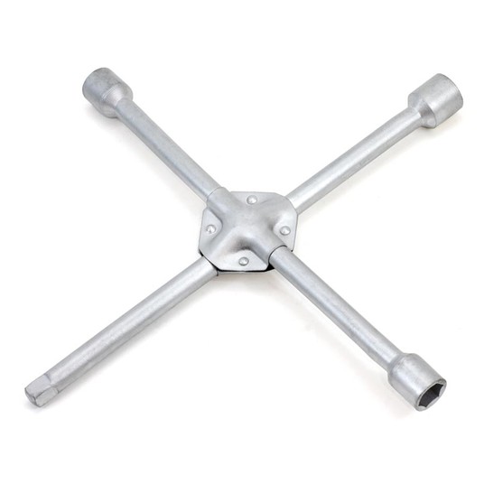 Klucz samochodowy do kół krzyżakowy 17 mm 19 mm 21 mm 1/2" AMIO-01278 -zdjęcie numer 1