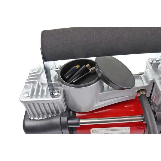 Kompresor sam.AComp-4 metalowy 2 cylindry 12V HQ -photo number 4