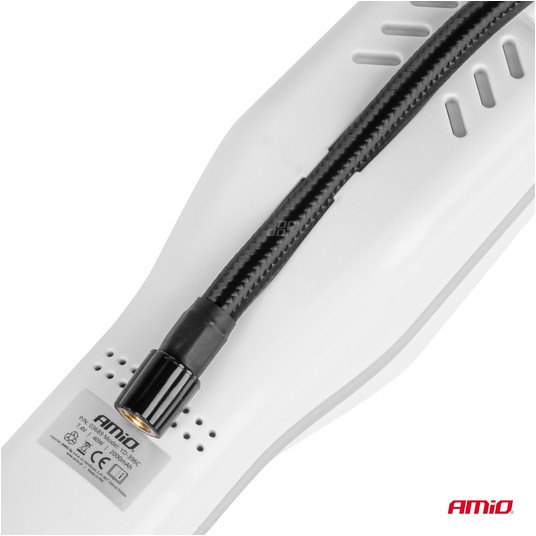 Kompresor samochodowy bezprzewodowy pompka elektryczna rowerowa 40W ACOMP-19 AMIO-03689 -zdjęcie numer 6