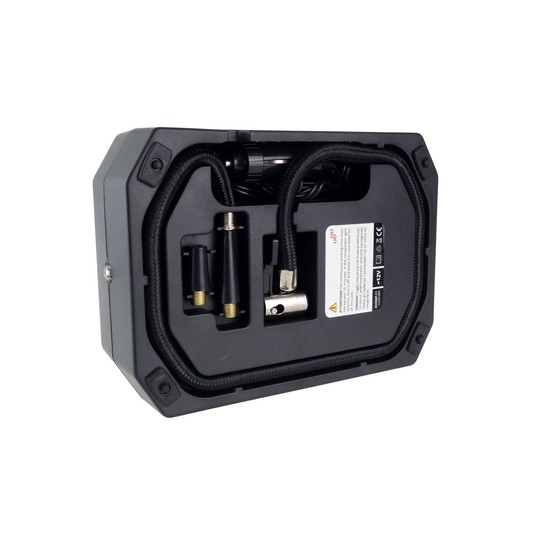 Kompresor samochodowy cyfrowy LCD LED 12V ACOMP-11 AMIO-02384 -zdjęcie numer 2