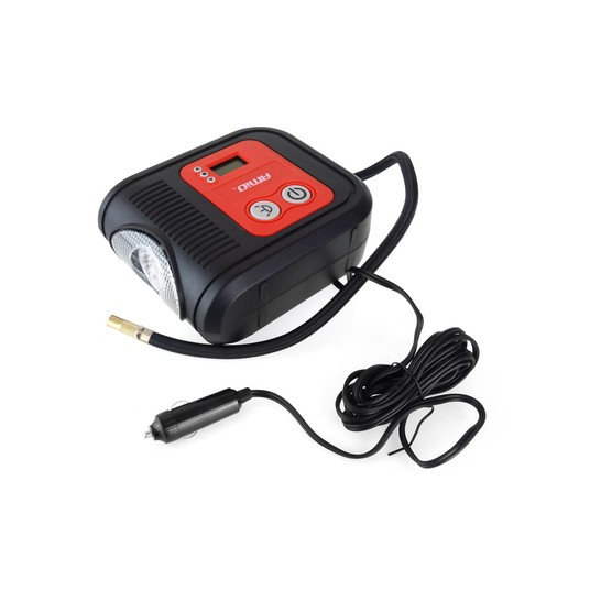 Kompresor samochodowy cyfrowy LED LCD 12V ACOMP-10 AMIO-02380 -zdjęcie numer 6