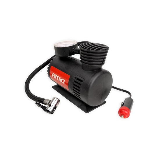 Kompresor samochodowy mini pompka 12V ACOMP-14 AMIO-02189 -zdjęcie numer 2