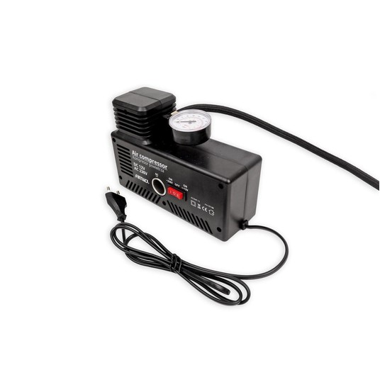 Kompresor samochodowy pompka 12V 230V ACOMP-13 AMIO-02188 -zdjęcie numer 6