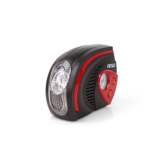 Kompresor samochodowy pompka 12V LED ACOMP-08 AMIO-02182 -zdjęcie numer 4