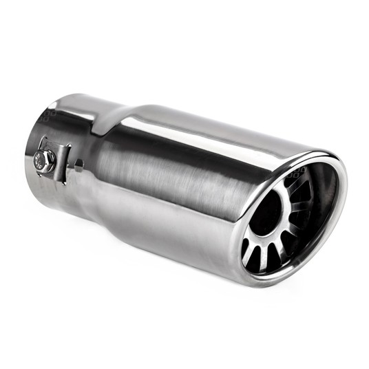 Końcówka tłumika wydechu stal nierdzewna MT 011 chrom AMIO-01311 -zdjęcie numer 1