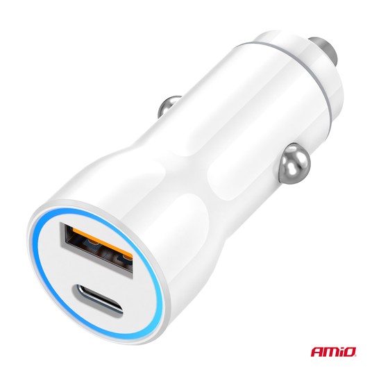 Ład. samoch. USB-A+ USB-C 20W -photo number 3