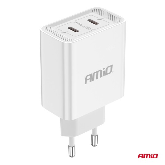 Ład. sieciowa 230V 2x USB-C 40W -photo number 3
