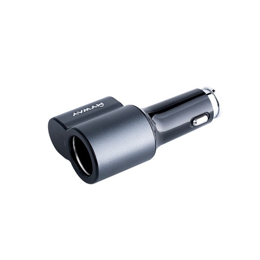 Ładowarka MYWAY 12/24V 3xUSB+EURO+Kabel Lightning -photo number 3
