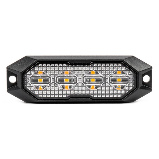 Lampa błyskowa płaska 4x3W LED R65 R10 12V 24V -photo number 1