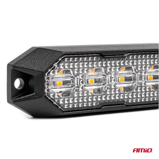 Lampa błyskowa płaska 4x3W LED R65 R10 12V 24V -photo number 6