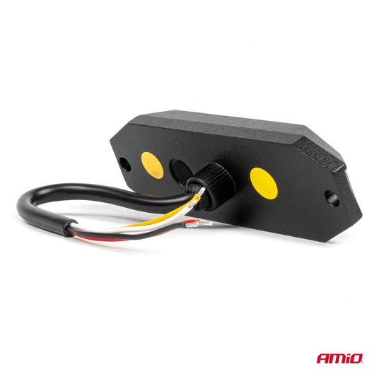 Lampa błyskowa płaska 4x3W LED R65 R10 12V 24V -photo number 5