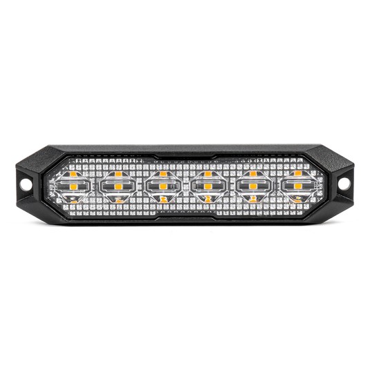Lampa błyskowa płaska 6x3W LED R65 R10 12V 24V -photo number 1