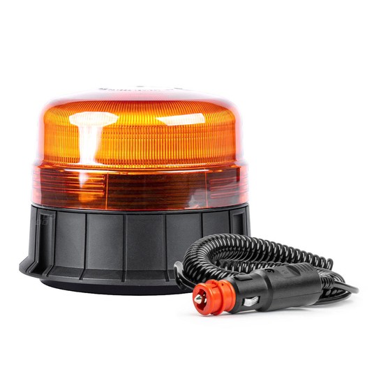 Lampa ostrzegawcza błyskowa kogut 39 LED magnes R65 R10 12V 24V WAR11M AMIO-01500 -zdjęcie numer 1