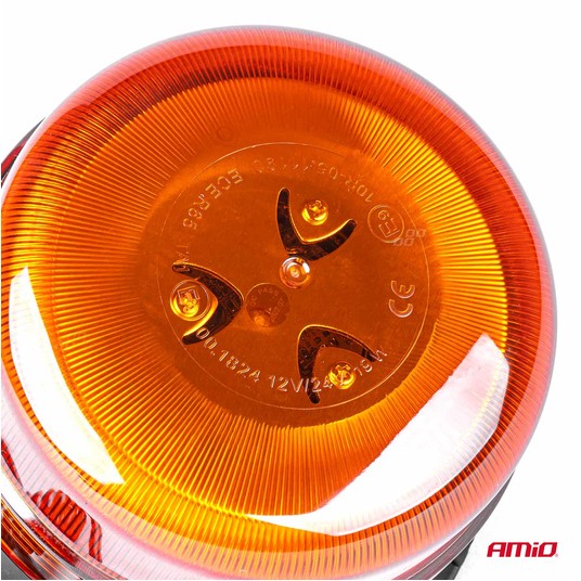Lampa ostrzegawcza błyskowa kogut 39 LED magnes R65 R10 12V 24V WAR11M AMIO-01500 -zdjęcie numer 8