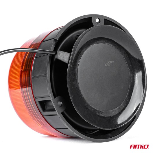 Lampa ostrzegawcza błyskowa kogut 39 LED magnes R65 R10 12V 24V WAR11M AMIO-01500 -zdjęcie numer 7