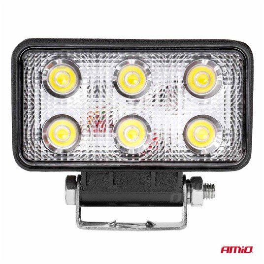 Lampa robocza LED szperacz AWL02 6 LED 12V 24V AMIO-01613 -zdjęcie numer 10