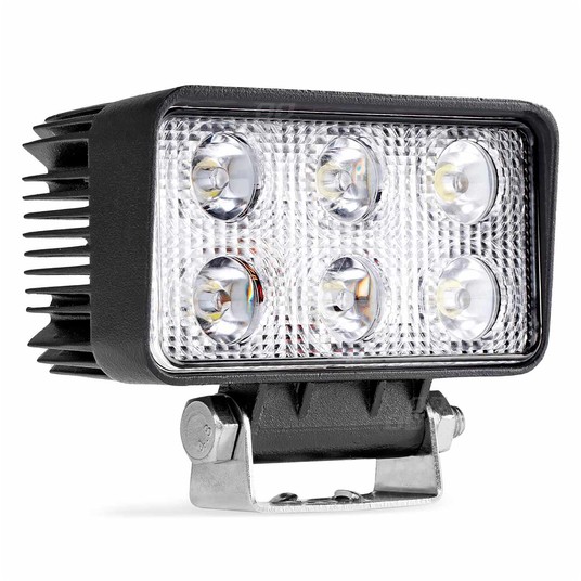 Lampa robocza LED szperacz AWL02 6 LED 12V 24V AMIO-01613 -zdjęcie numer 1
