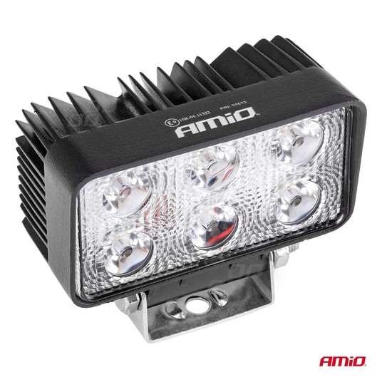 Lampa robocza LED szperacz AWL02 6 LED 12V 24V AMIO-01613 -zdjęcie numer 8