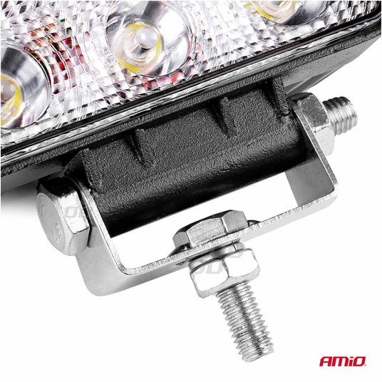 Lampa robocza LED szperacz AWL02 6 LED 12V 24V AMIO-01613 -zdjęcie numer 7