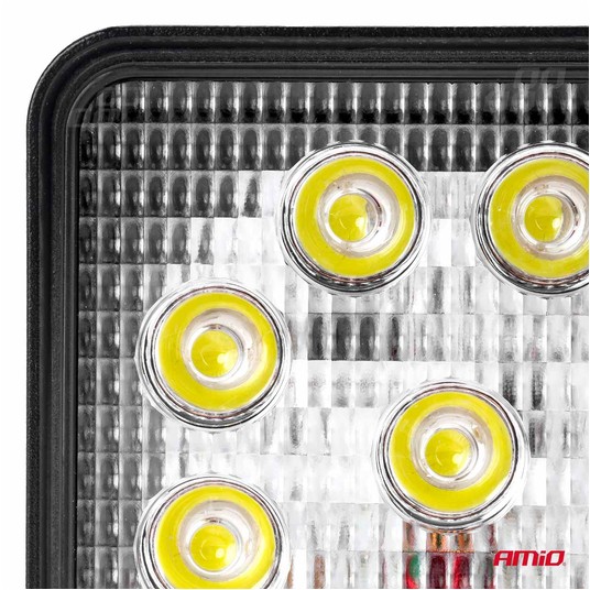 Lampa robocza LED szperacz AWL03 9 LED 12V 24V AMIO-01614 -zdjęcie numer 10