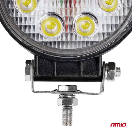 Lampa robocza LED szperacz AWL04 9 LED 12V 24V AMIO-01615 -zdjęcie numer 7