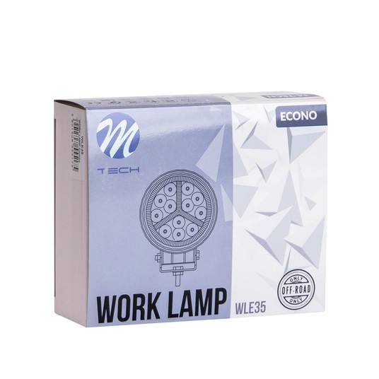 Lampa Robocza M-TECH ECONO WLE35 - 4" 47xSMD3030 - Round 54W 12-30V Combo -zdjęcie numer 2