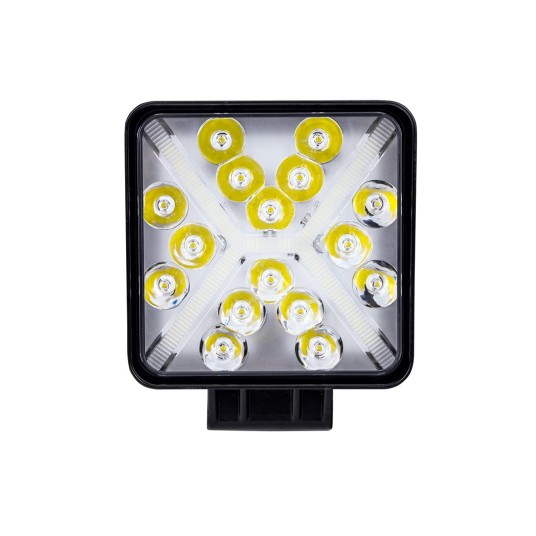 Lampa Robocza M-TECH ECONO WLE45 - 4" 46xSMD3030 - Square 46W 12-30V Combo -zdjęcie numer 3