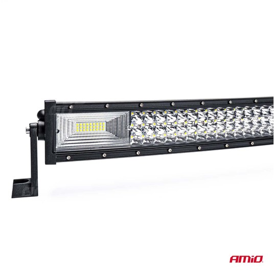 Lampa robocza panelowa LED BAR zakrzywiona AWL46 594W 100cm 47520lm 12V 24V AMIO-03257 -zdjęcie numer 6