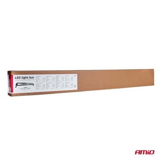 Lampa robocza panelowa LED BAR zakrzywiona AWL47 729W 130cm 58320lm 12V 24V AMIO-03258 -zdjęcie numer 2
