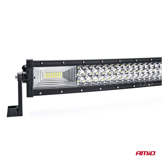 Lampa robocza panelowa LED BAR zakrzywiona AWL47 729W 130cm 58320lm 12V 24V AMIO-03258 -zdjęcie numer 6