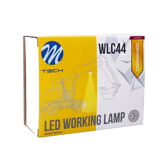 Lampa robocza - Square 9x5W CREE LED 45W 10-32V, flood, Performance Series -zdjęcie numer 4