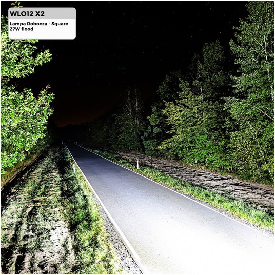 Lampa Robocza - WLO12 -Square 27W flood -photo number 2