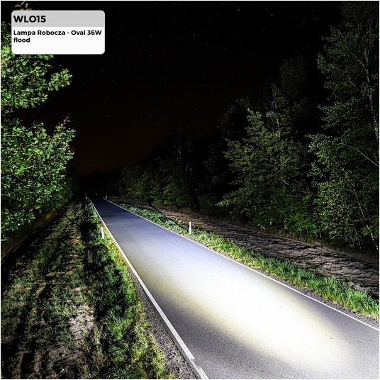 Lampa Robocza - WLO15 - Oval 36W flood -zdjęcie numer 3