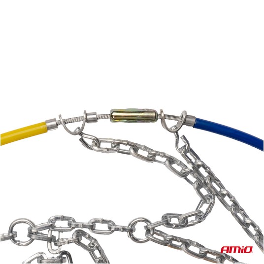 Łańcuchy śniegowe 12 mm KN-90 AMIO-02114 -zdjęcie numer 2