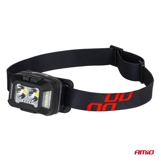 Latarka czołowa aku 2xXPG+10SMD 1800mAh SUP.BRIGHT -photo number 7
