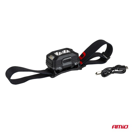 Latarka czołowa aku 2xXPG+10SMD 1800mAh SUP.BRIGHT -photo number 6